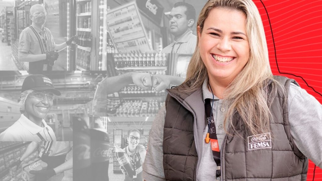 trabalhar na Coca-Cola